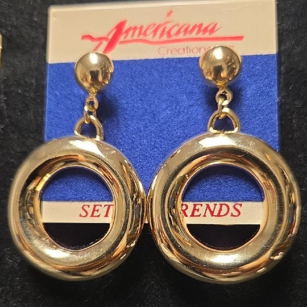 Gold Hoop Earrings
